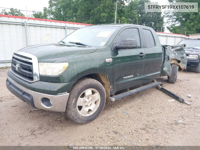 5TFRY5F19BX107619 2011 Toyota Tundra Grade 5.7L V8