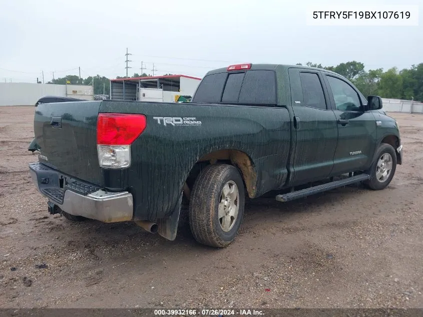 5TFRY5F19BX107619 2011 Toyota Tundra Grade 5.7L V8