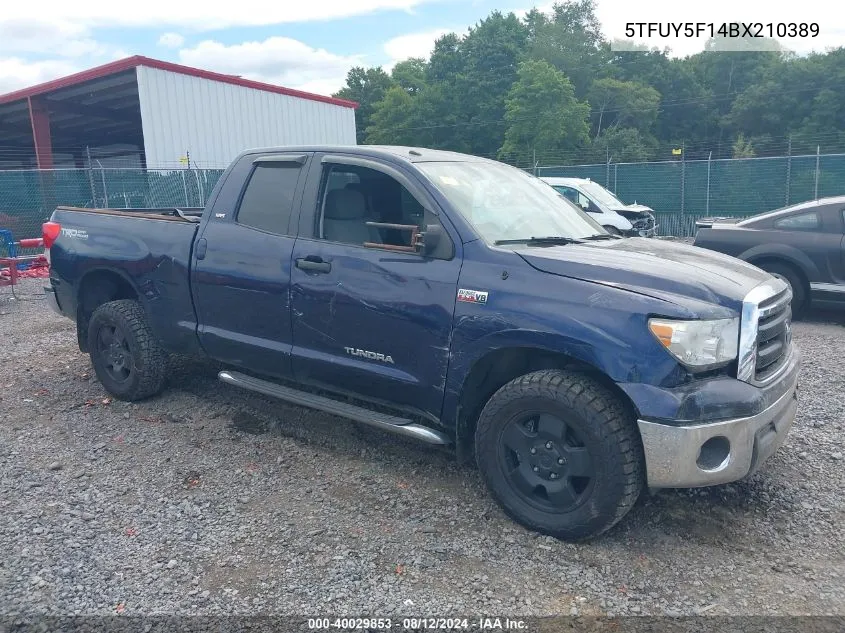 5TFUY5F14BX210389 2011 Toyota Tundra Grade 5.7L V8