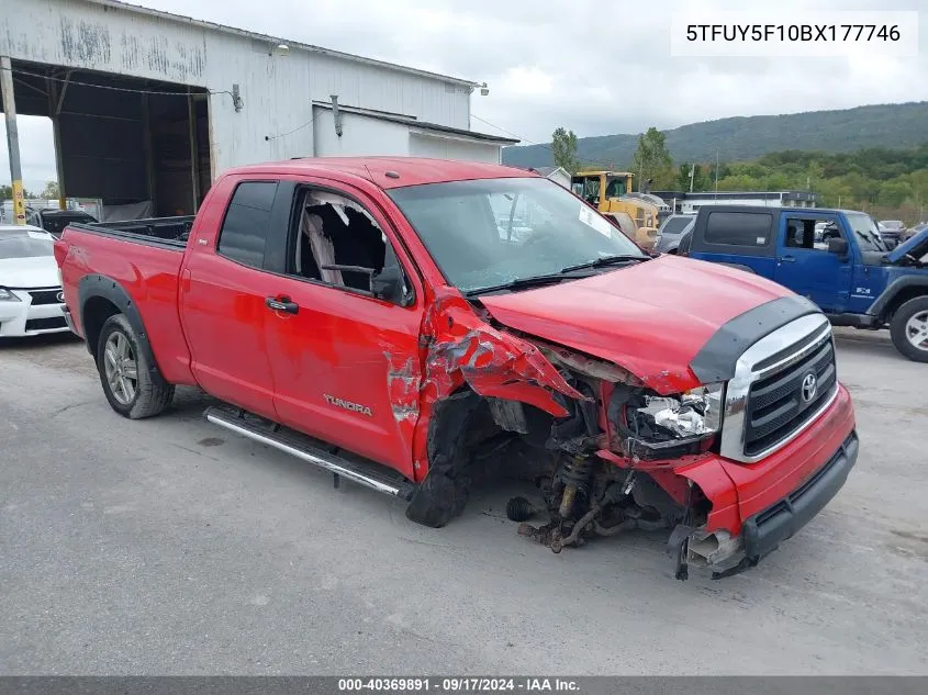 5TFUY5F10BX177746 2011 Toyota Tundra Sr5 5.7L V8