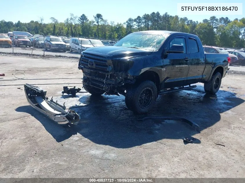 5TFUY5F18BX186470 2011 Toyota Tundra Grade 5.7L V8