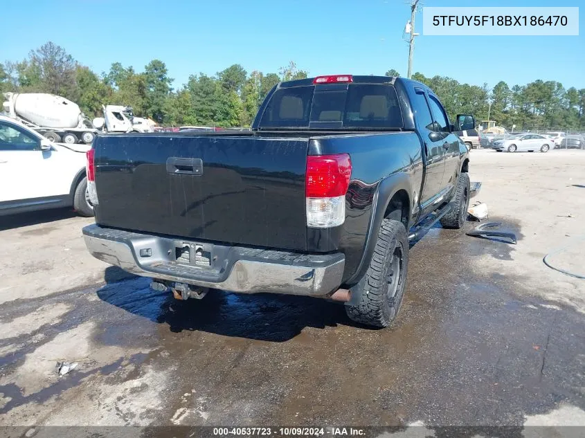 5TFUY5F18BX186470 2011 Toyota Tundra Grade 5.7L V8