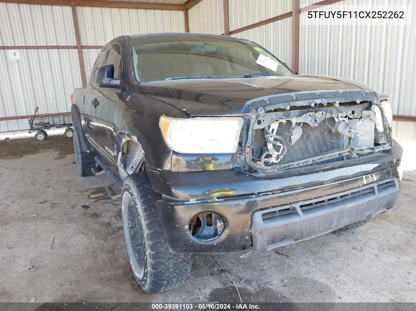 5TFUY5F11CX252262 2012 Toyota Tundra Grade 5.7L V8