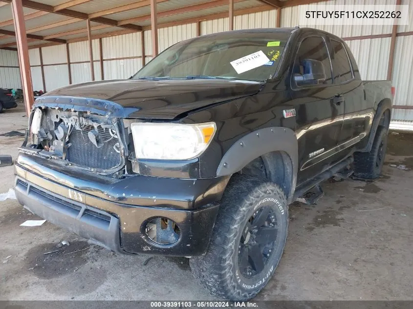 5TFUY5F11CX252262 2012 Toyota Tundra Grade 5.7L V8