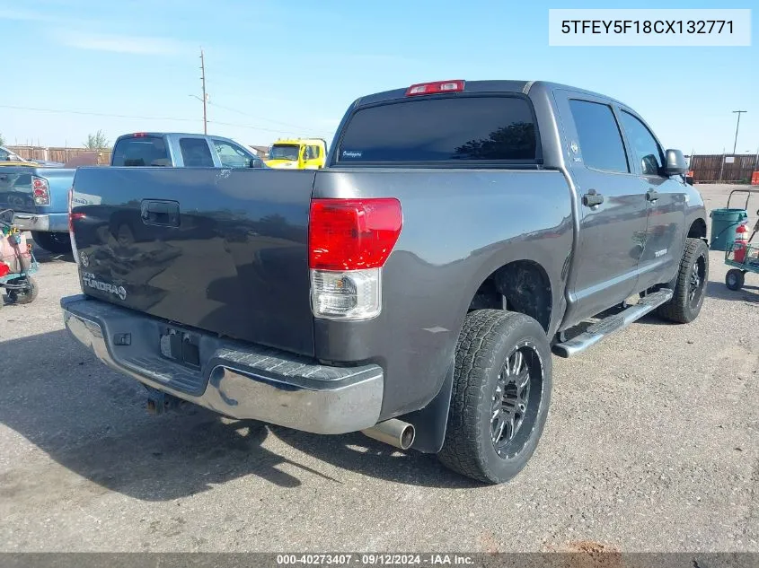 5TFEY5F18CX132771 2012 Toyota Tundra Crewmax Sr5