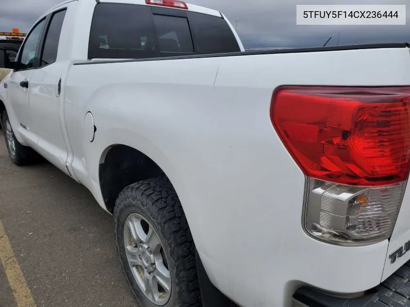 5TFUY5F14CX236444 2012 Toyota Tundra Grade 5.7L V8