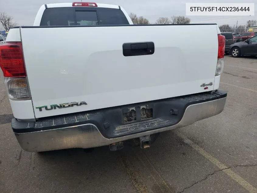 5TFUY5F14CX236444 2012 Toyota Tundra Grade 5.7L V8