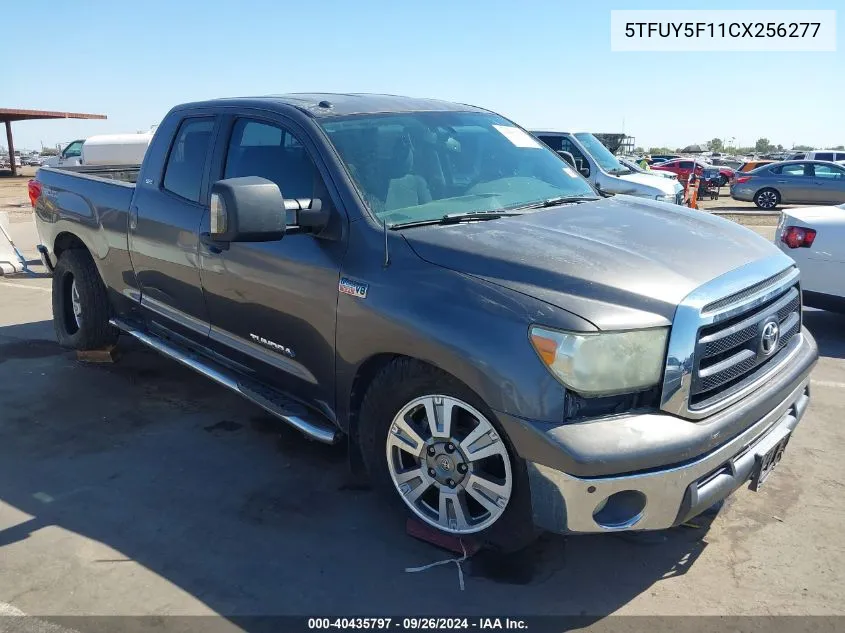 2012 Toyota Tundra Double Cab Sr5 VIN: 5TFUY5F11CX256277 Lot: 40435797