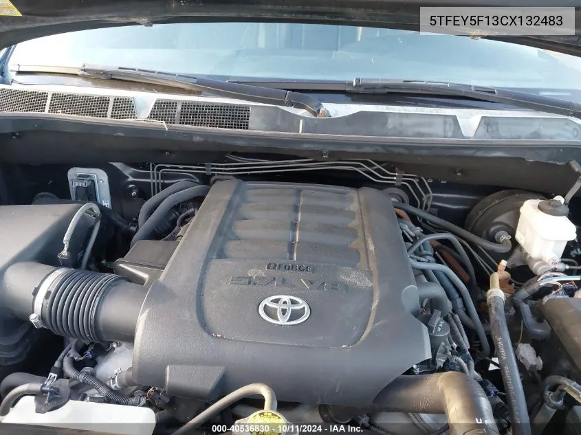 5TFEY5F13CX132483 2012 Toyota Tundra Grade 5.7L V8