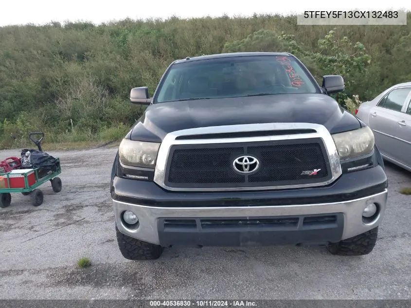 5TFEY5F13CX132483 2012 Toyota Tundra Grade 5.7L V8