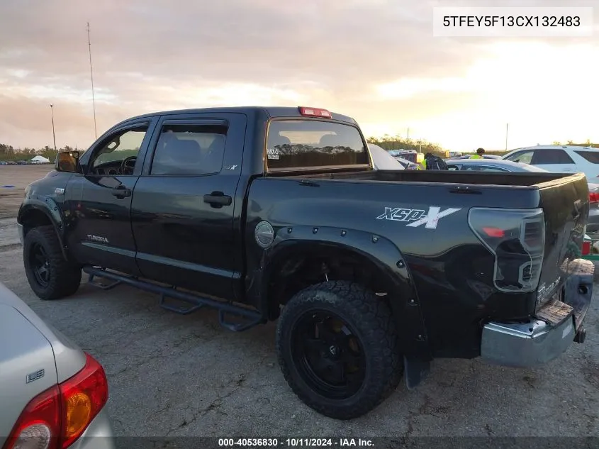 5TFEY5F13CX132483 2012 Toyota Tundra Grade 5.7L V8