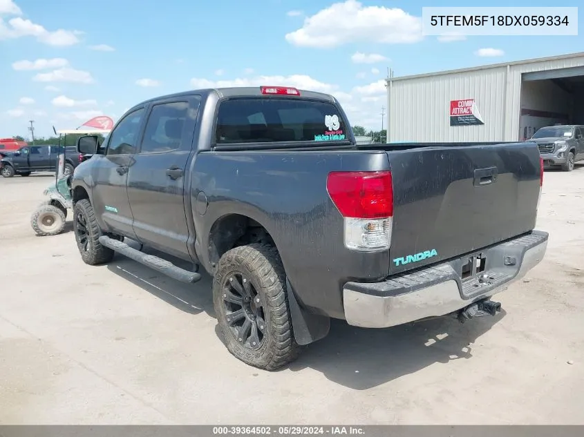 5TFEM5F18DX059334 2013 Toyota Tundra Grade 4.6L V8