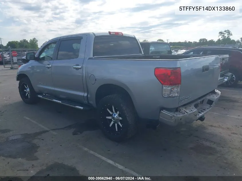 2013 Toyota Tundra Platinum 5.7L V8 VIN: 5TFFY5F14DX133860 Lot: 39562940