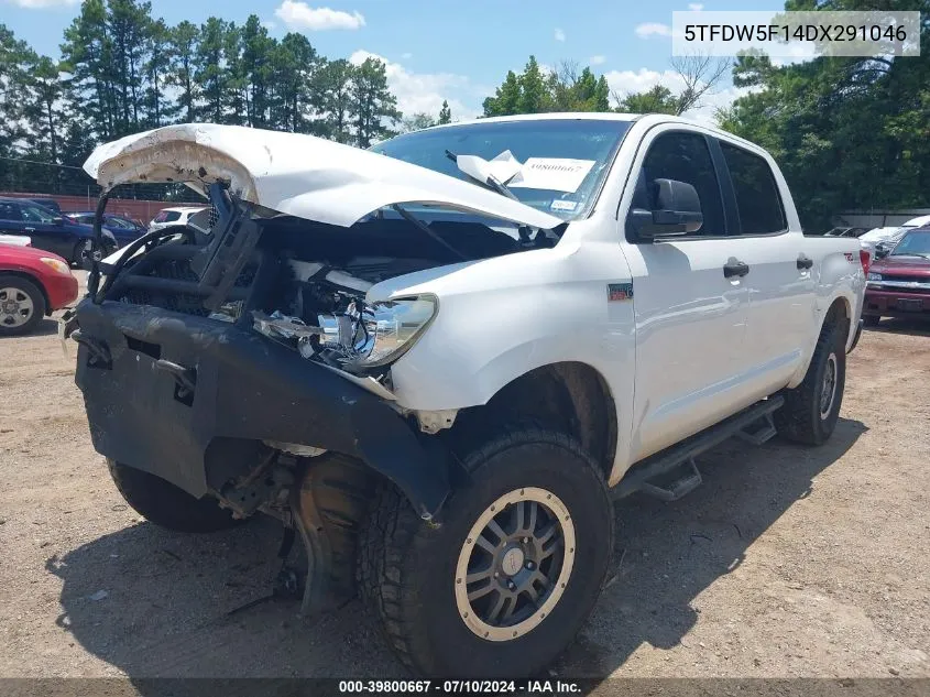 2013 Toyota Tundra Grade 5.7L V8 VIN: 5TFDW5F14DX291046 Lot: 39800667