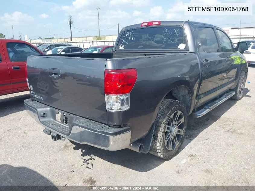 2013 Toyota Tundra Grade 4.6L V8 VIN: 5TFEM5F10DX064768 Lot: 39954736