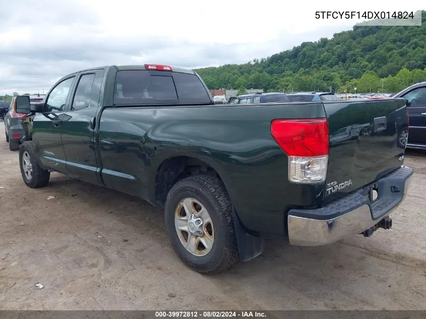 5TFCY5F14DX014824 2013 Toyota Tundra Grade 5.7L V8