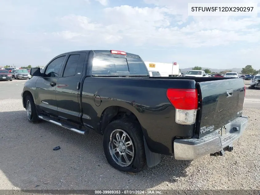 2013 Toyota Tundra Grade 5.7L V8 VIN: 5TFUW5F12DX290297 Lot: 39989353