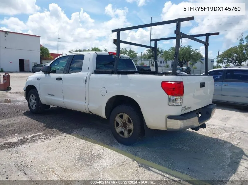 5TFRY5F19DX145760 2013 Toyota Tundra Grade 5.7L V8