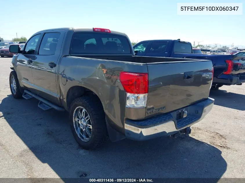 5TFEM5F10DX060347 2013 Toyota Tundra Grade 4.6L V8