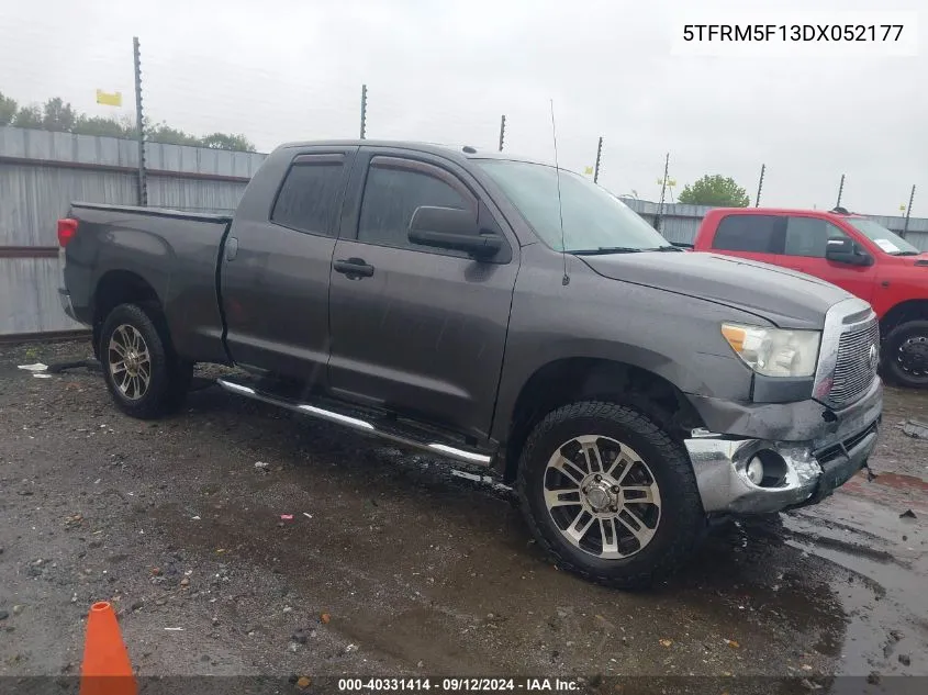 5TFRM5F13DX052177 2013 Toyota Tundra Grade 4.6L V8