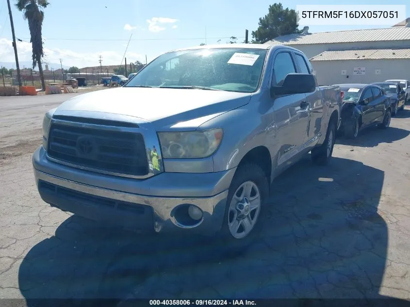 2013 Toyota Tundra Grade 4.6L V8 VIN: 5TFRM5F16DX057051 Lot: 40358006