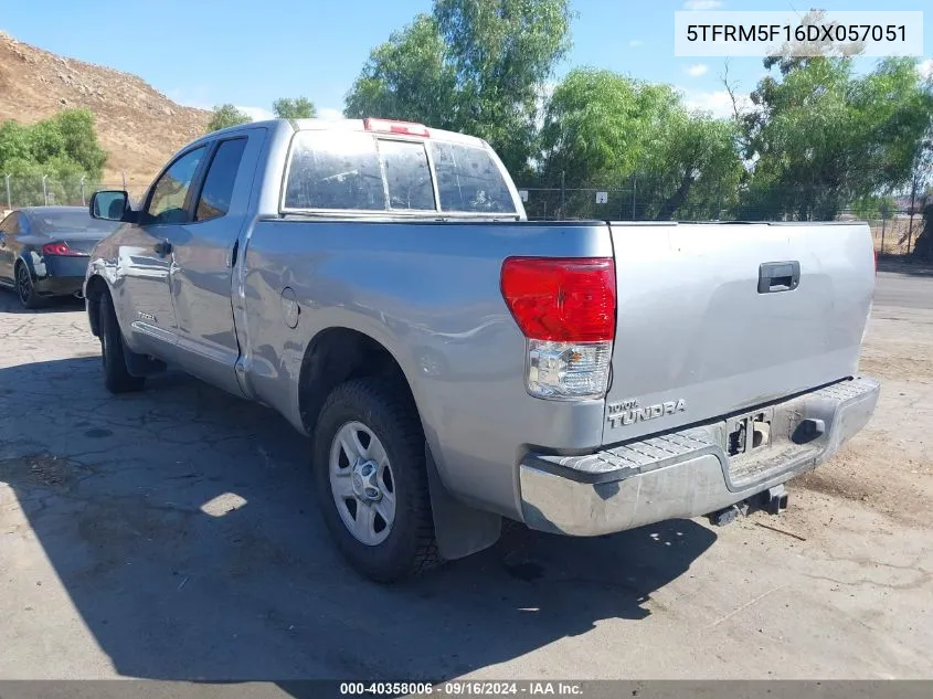 2013 Toyota Tundra Grade 4.6L V8 VIN: 5TFRM5F16DX057051 Lot: 40358006