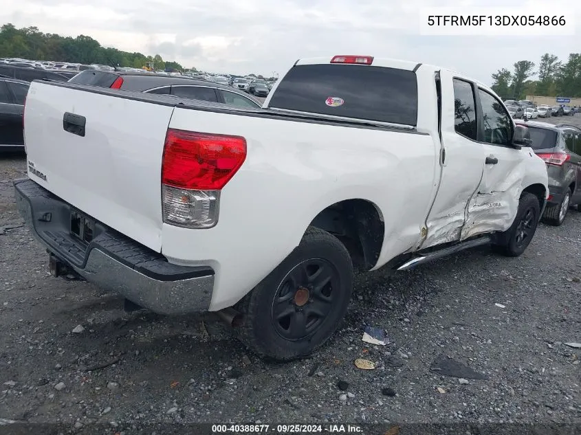 5TFRM5F13DX054866 2013 Toyota Tundra Grade 4.6L V8