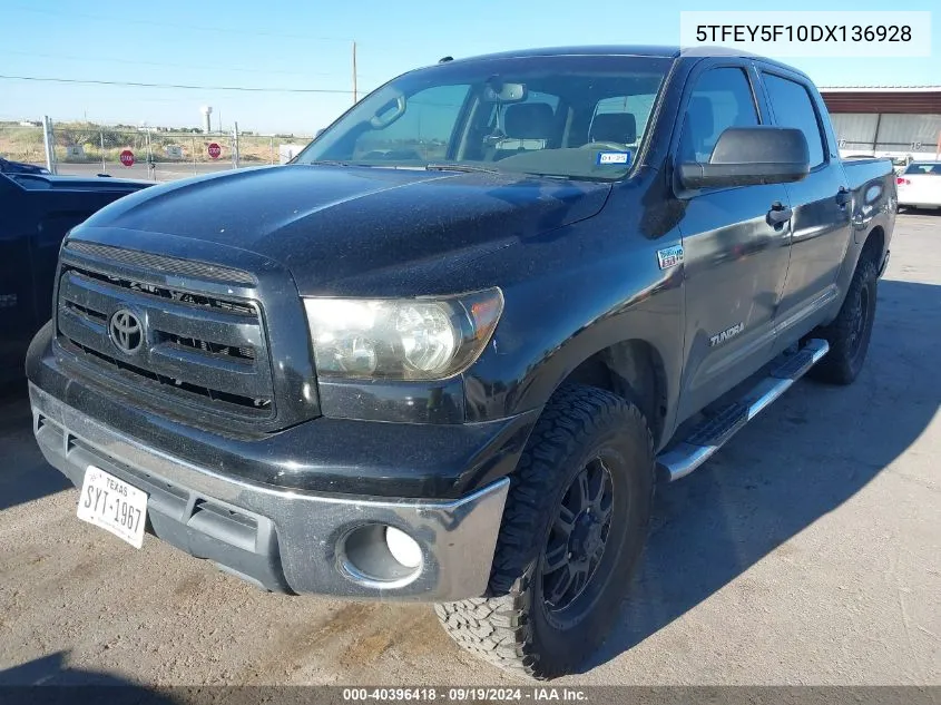 5TFEY5F10DX136928 2013 Toyota Tundra Grade 5.7L V8