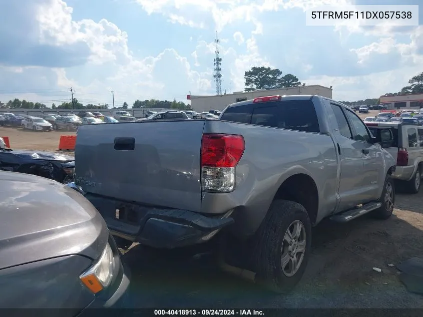 5TFRM5F11DX057538 2013 Toyota Tundra Grade 4.6L V8