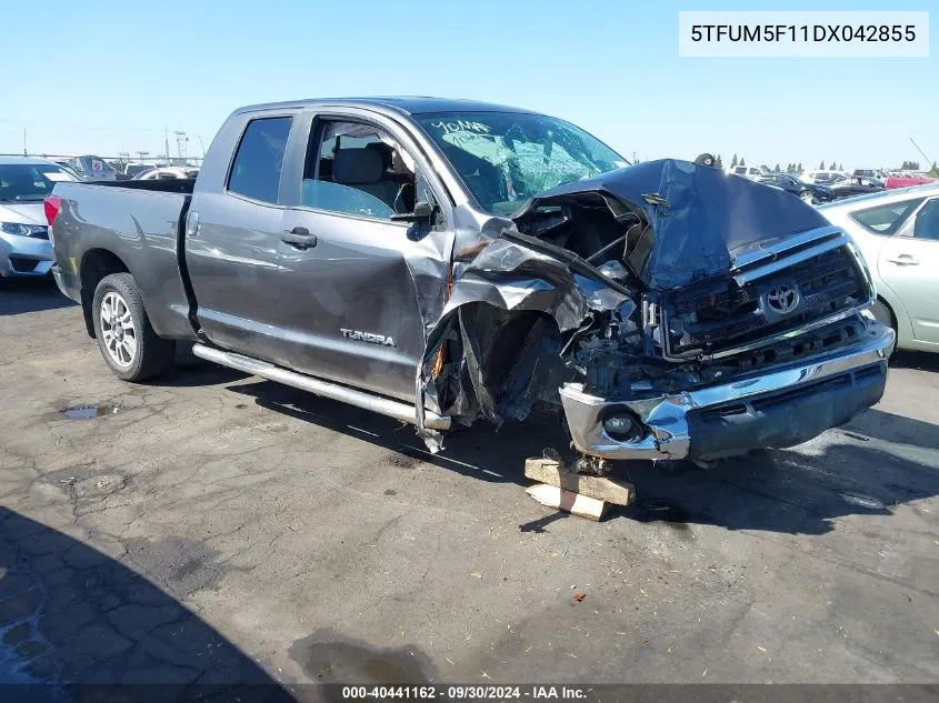 2013 Toyota Tundra Grade 4.6L V8 VIN: 5TFUM5F11DX042855 Lot: 40441162