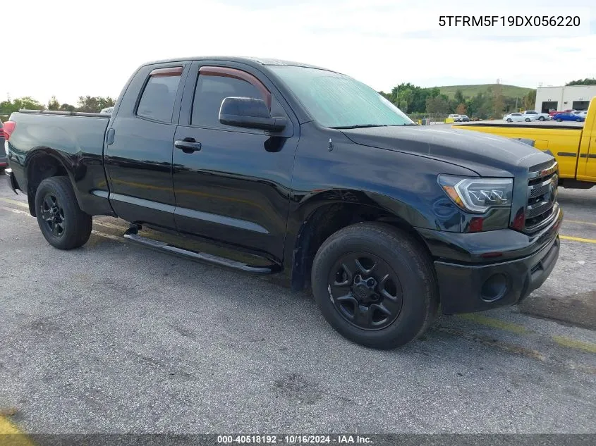 2013 Toyota Tundra Grade 4.6L V8 VIN: 5TFRM5F19DX056220 Lot: 40518192