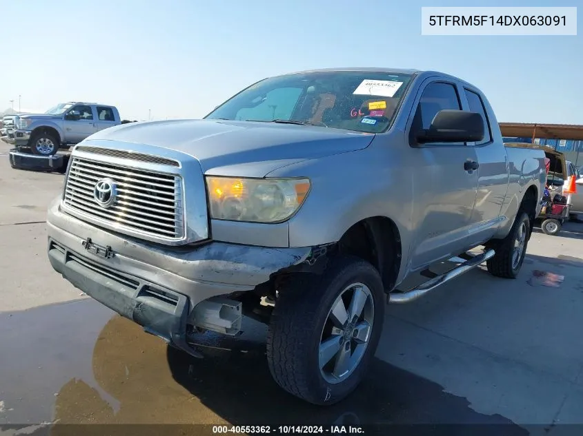 5TFRM5F14DX063091 2013 Toyota Tundra Grade 4.6L V8