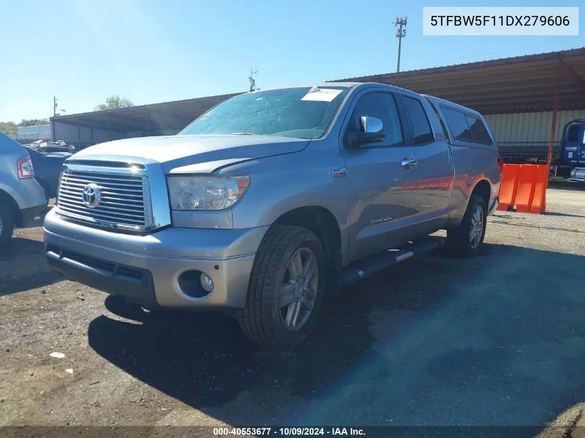 2013 Toyota Tundra Limited 5.7L V8 VIN: 5TFBW5F11DX279606 Lot: 40553677