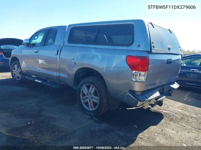 2013 Toyota Tundra Limited 5.7L V8 VIN: 5TFBW5F11DX279606 Lot: 40553677