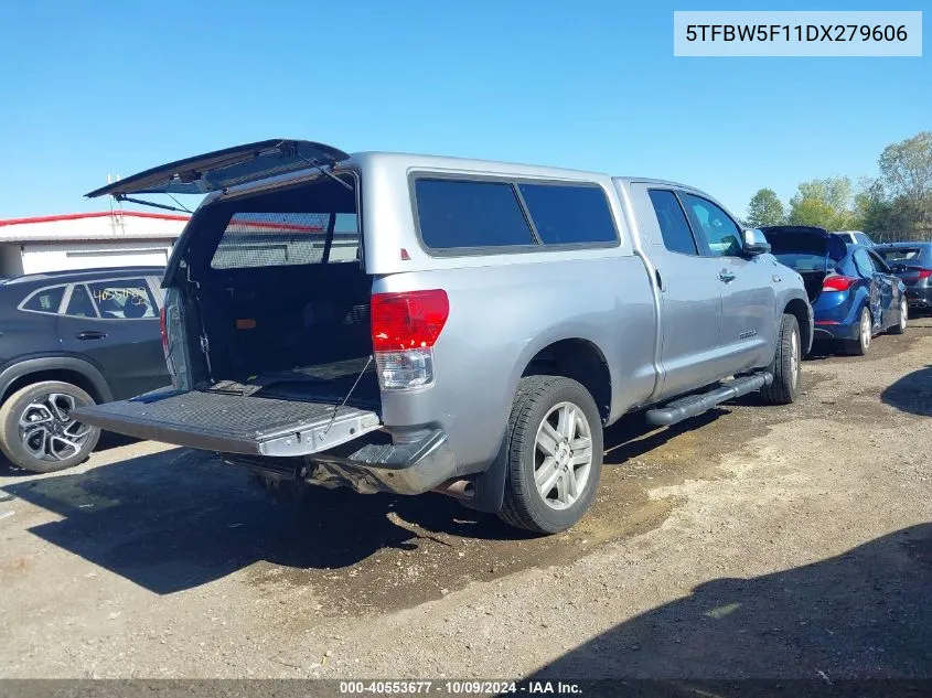 2013 Toyota Tundra Limited 5.7L V8 VIN: 5TFBW5F11DX279606 Lot: 40553677