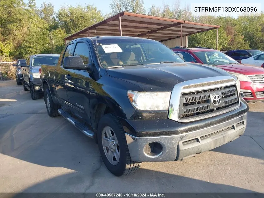 2013 Toyota Tundra Grade 4.6L V8 VIN: 5TFRM5F13DX063096 Lot: 40557245