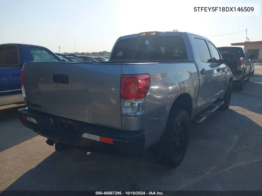 2013 Toyota Tundra Grade 5.7L V8 VIN: 5TFEY5F18DX146509 Lot: 40567295