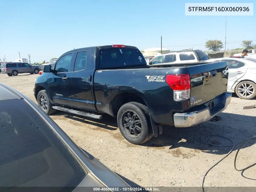 2013 Toyota Tundra Grade 4.6L V8 VIN: 5TFRM5F16DX060936 Lot: 40586632