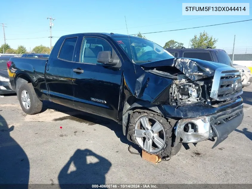 2013 Toyota Tundra Grade 4.6L V8 VIN: 5TFUM5F13DX044414 Lot: 40600746