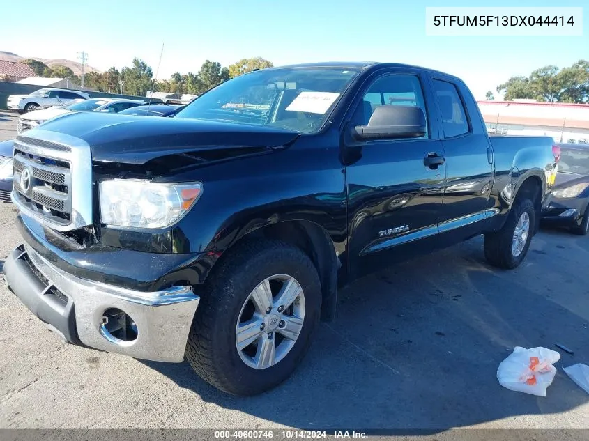 2013 Toyota Tundra Grade 4.6L V8 VIN: 5TFUM5F13DX044414 Lot: 40600746