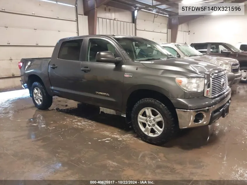 2013 Toyota Tundra Grade 5.7L V8 VIN: 5TFDW5F14DX321596 Lot: 40625517