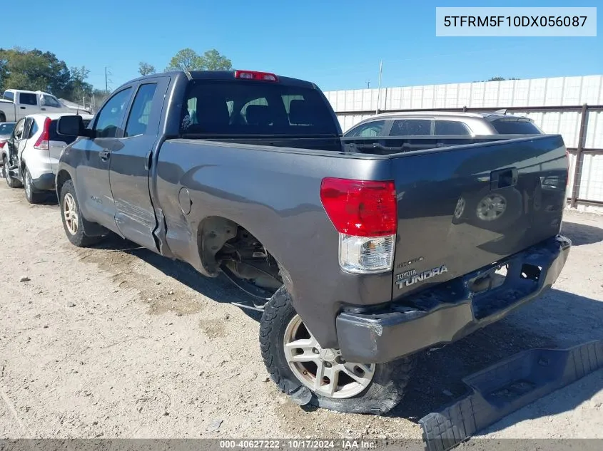 2013 Toyota Tundra Grade 4.6L V8 VIN: 5TFRM5F10DX056087 Lot: 40627222