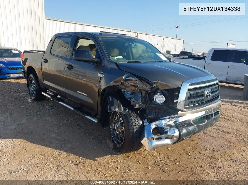 2013 Toyota Tundra Grade 5.7L V8 VIN: 5TFEY5F12DX134338 Lot: 40634562