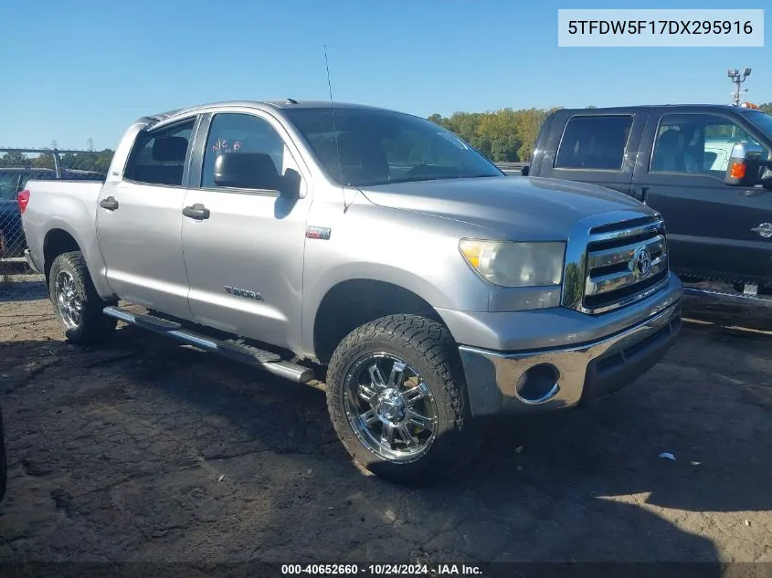 5TFDW5F17DX295916 2013 Toyota Tundra Grade 5.7L V8