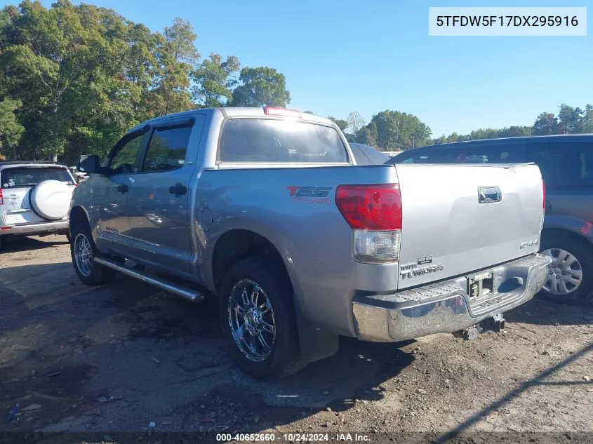 2013 Toyota Tundra Grade 5.7L V8 VIN: 5TFDW5F17DX295916 Lot: 40652660