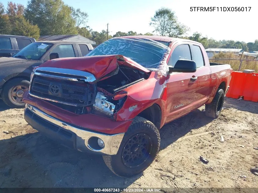 2013 Toyota Tundra Grade 4.6L V8 VIN: 5TFRM5F11DX056017 Lot: 40657243