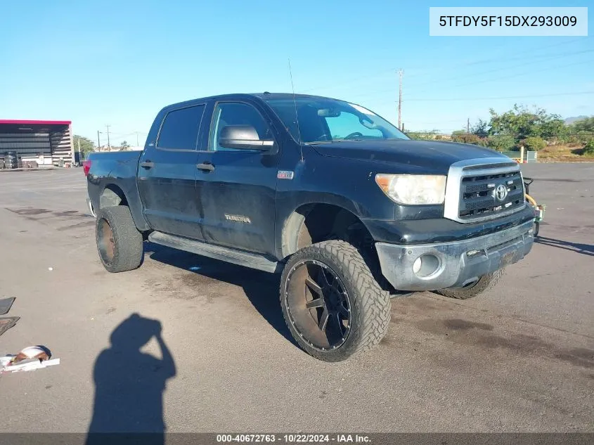 2013 Toyota Tundra Grade 5.7L V8 VIN: 5TFDY5F15DX293009 Lot: 40672763