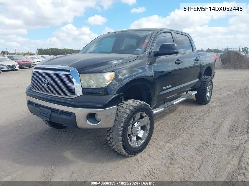 2013 Toyota Tundra Grade 4.6L V8 VIN: 5TFEM5F14DX052445 Lot: 40686359