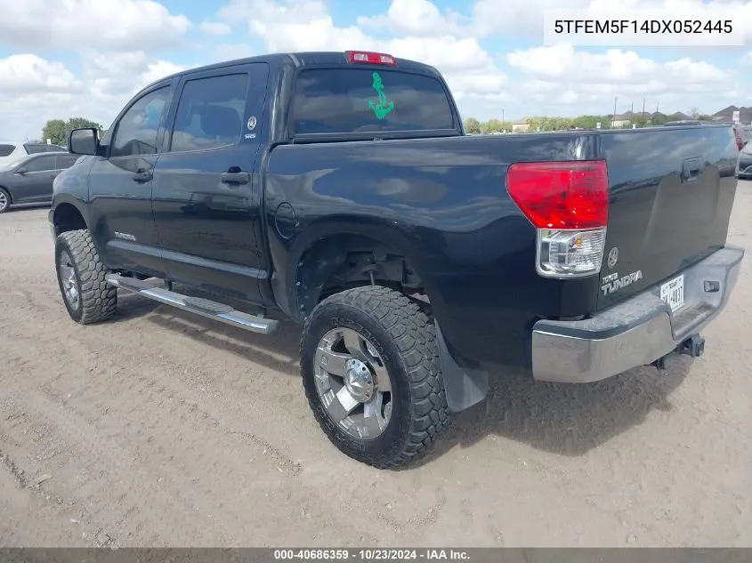 2013 Toyota Tundra Grade 4.6L V8 VIN: 5TFEM5F14DX052445 Lot: 40686359