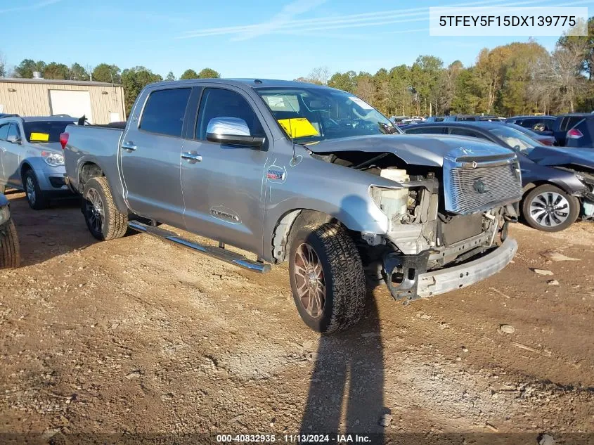 5TFEY5F15DX139775 2013 Toyota Tundra Grade 5.7L V8